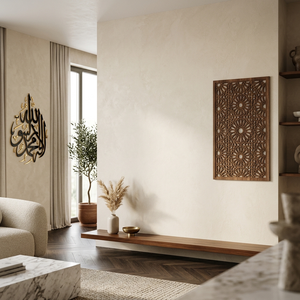 Wall Art Interior Background